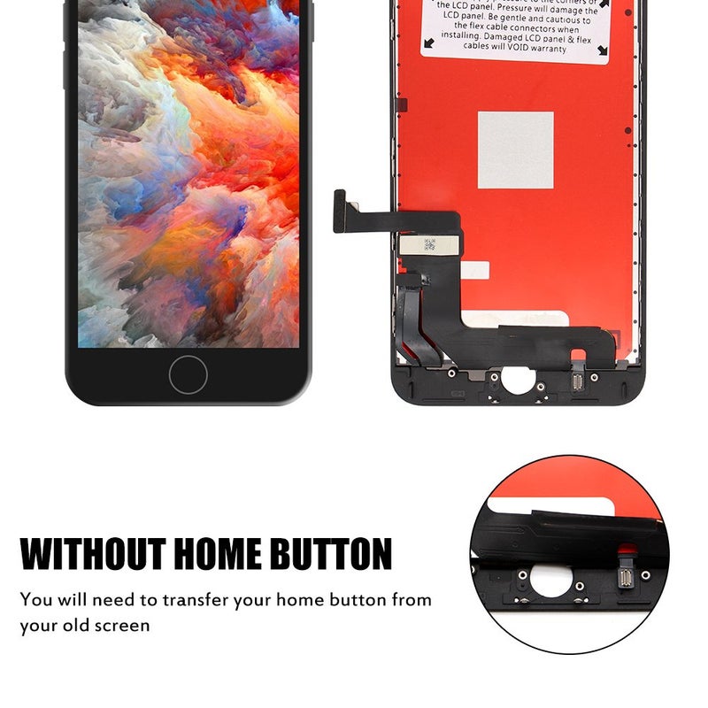FFtopu for iPhone 8 Plus Screen Replacement Black, FFtopu iPhone 8 Plus LCD Display & Touch Screen Digitizer Frame Full Assembly Set with Free Repair Tool Kit for iPhone 8 Plus (5.5'') - Image 4